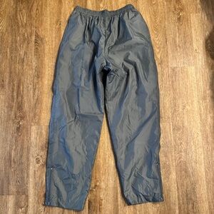 MTA PRO Windbreaker Pants Gray Size L Shell 100% Nylon